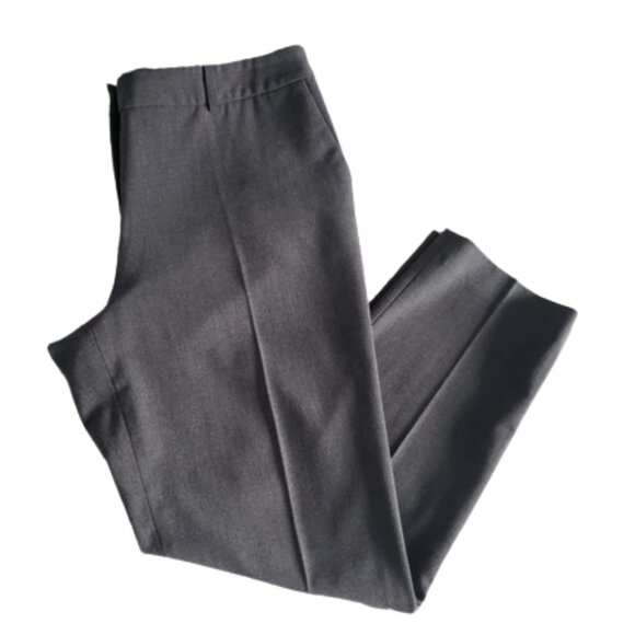 Tahari ASL gray trousers dress pants - Picture 3 of 11